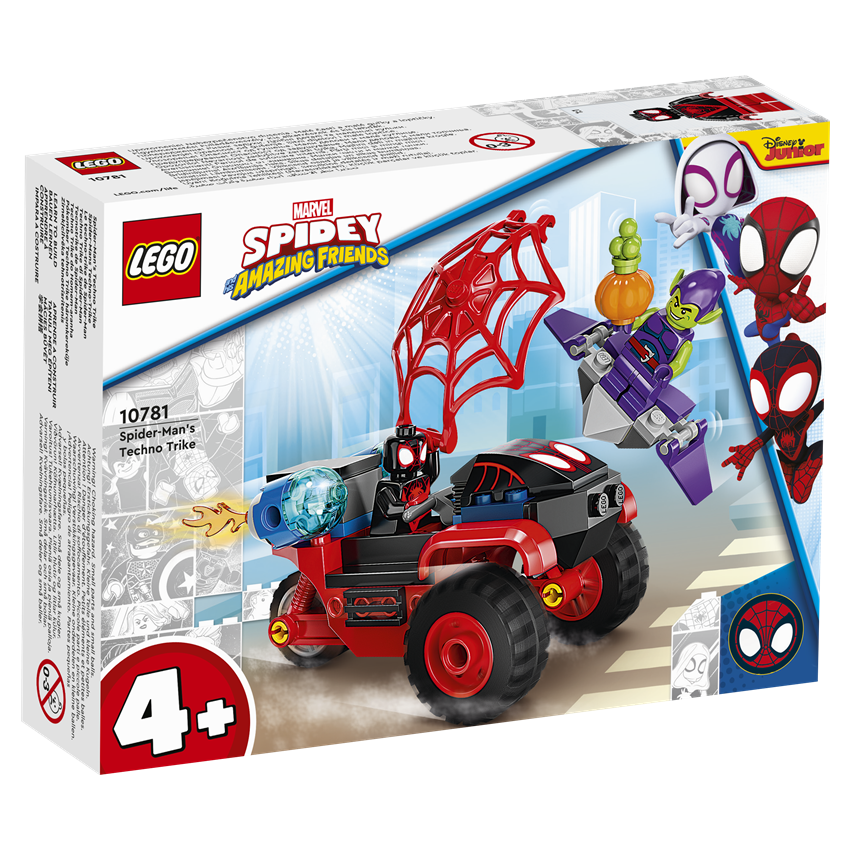 LEGO® Marvel Spider-Man 10781 - Miles Morales: Spider-Mans Techno-Trike