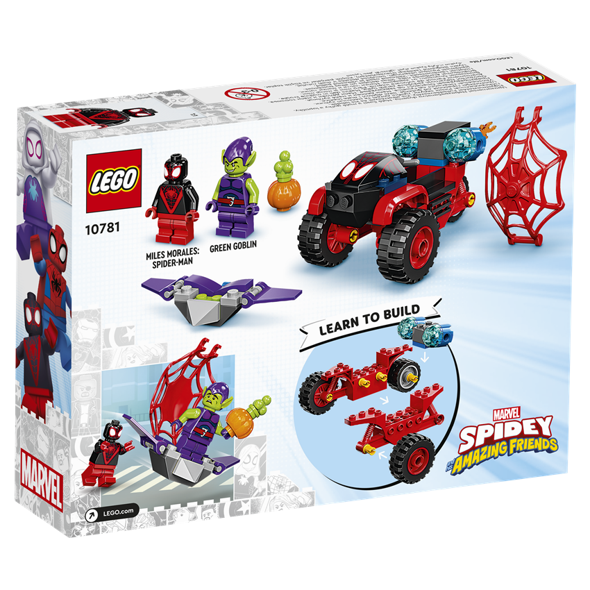 LEGO® Marvel Spider-Man 10781 - Miles Morales: Spider-Mans Techno-Trike