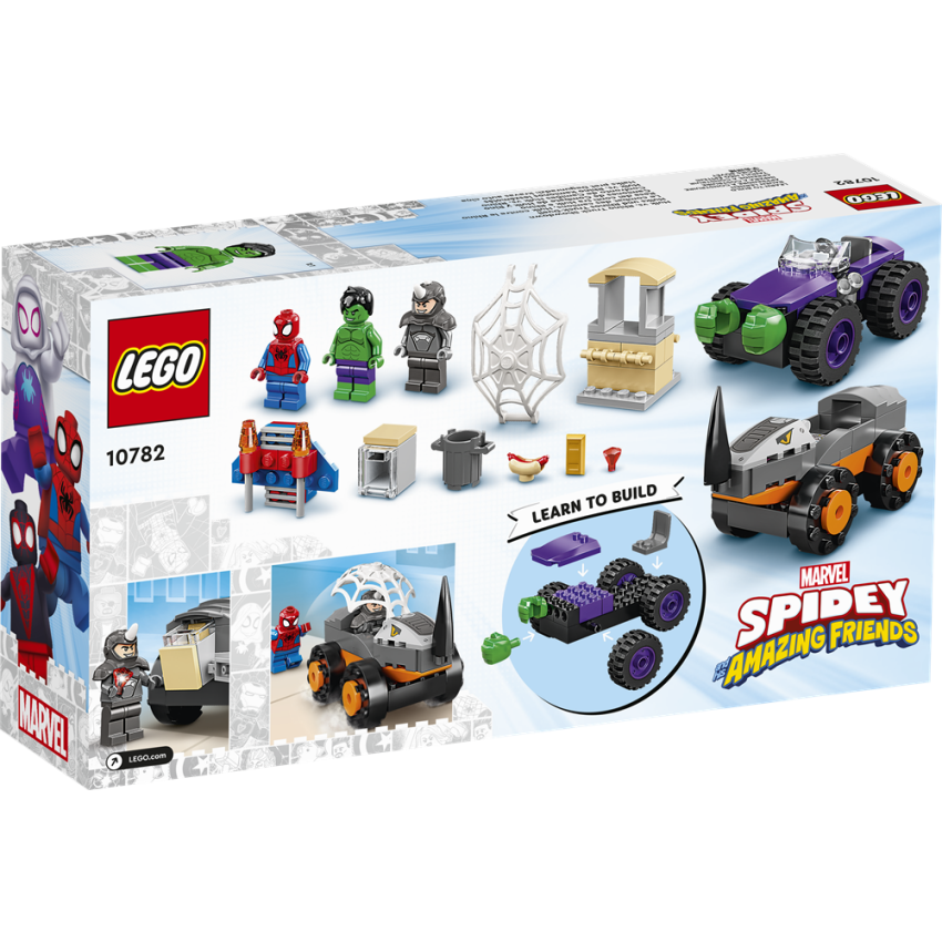 LEGO® Marvel Spider-Man 10782 - Hulks und Rhinos Truck-Duell
