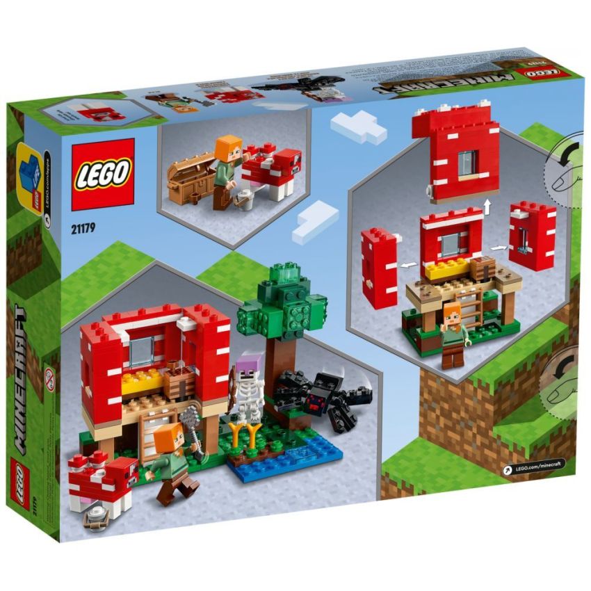 LEGO® Minecraft 21179 - Das Pilzhaus