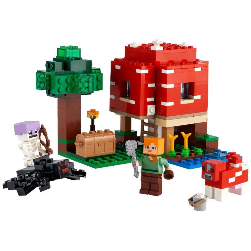 LEGO® Minecraft 21179 - Das Pilzhaus