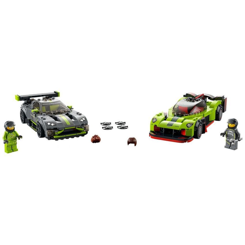 LEGO® Speed Champions 76910 - Aston Martin Valkyrie AMR Pro & Aston Martin Vantage GT3