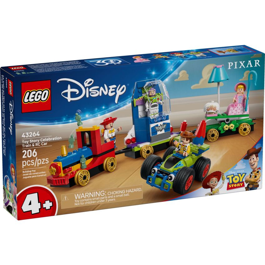 LEGO® Disney 43264 - Partyzug und das Auto RC aus Toy