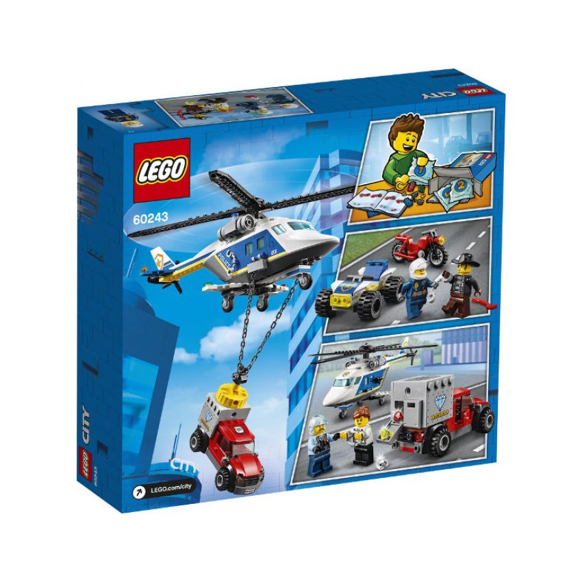 LEGO® City 60243 - Verfolgungsjagd mit dem Polizeihubschrauber