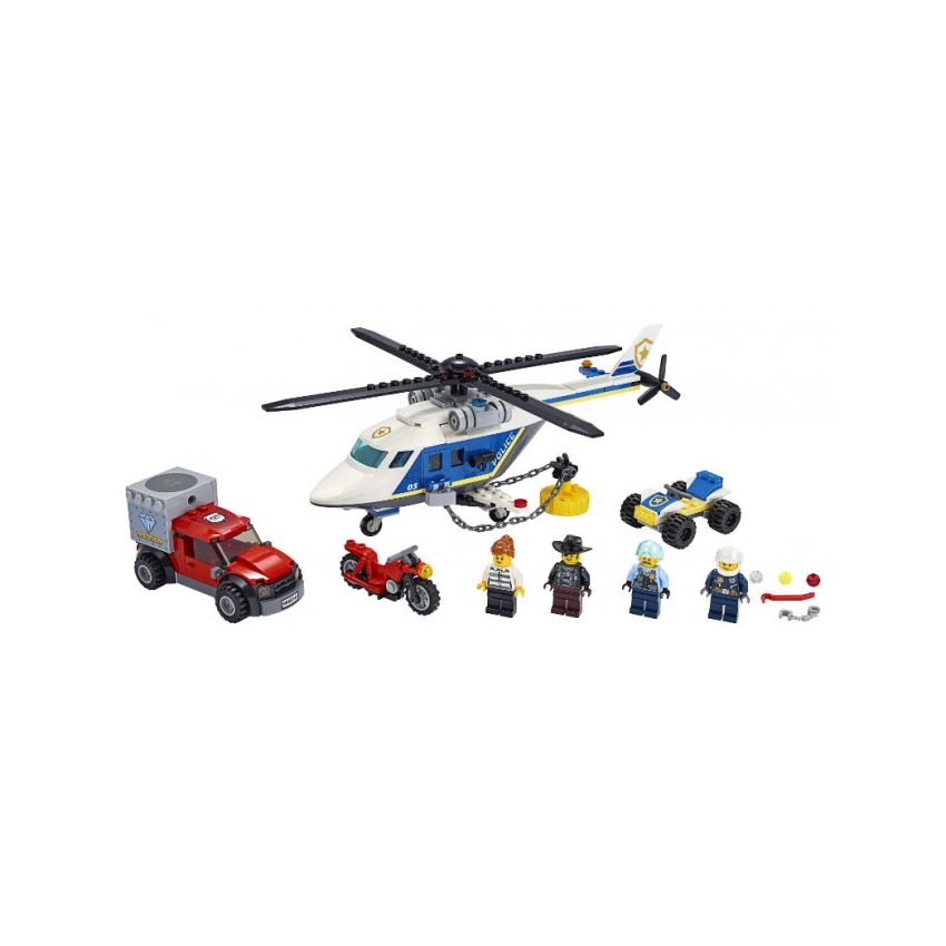 LEGO® City 60243 - Verfolgungsjagd mit dem Polizeihubschrauber