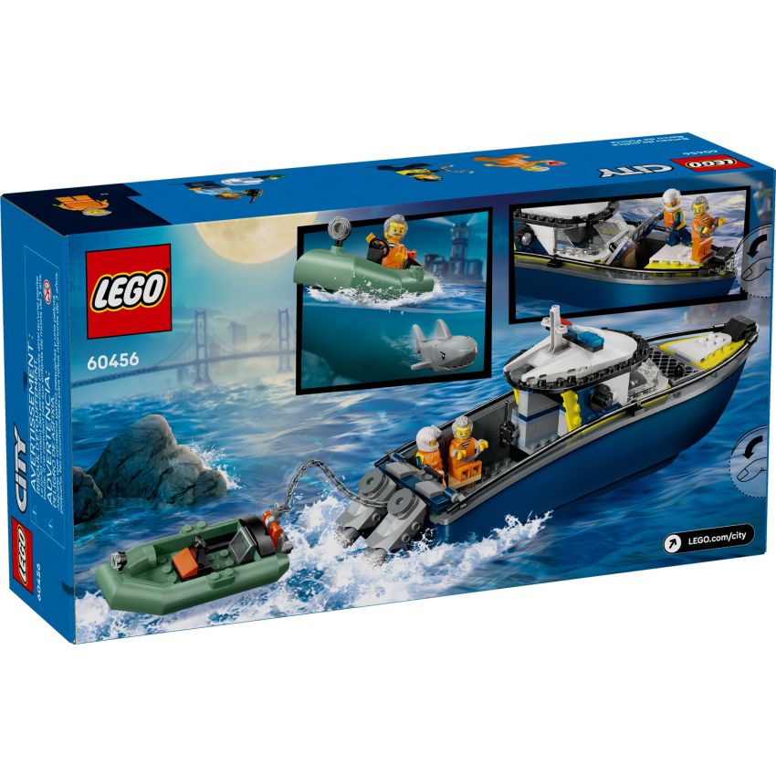 LEGO® City 60456 - Verfolgungsjagd im Polizeiboot