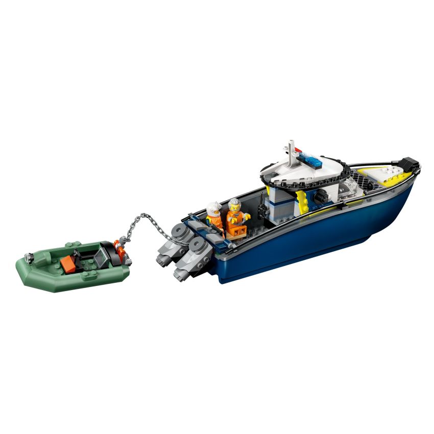 LEGO® City 60456 - Verfolgungsjagd im Polizeiboot