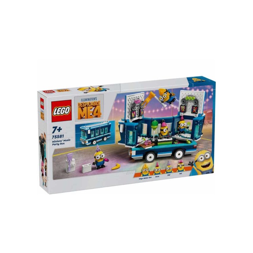 LEGO® Minions 75581 - Ich Einfach unverbesserlich 4 - Minions und der Party Bus
