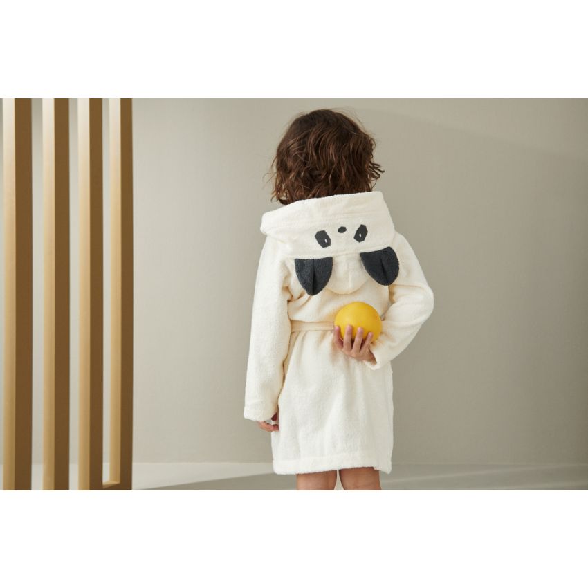 LIEWOOD - Lily Bademantel Panda Creme de la Creme