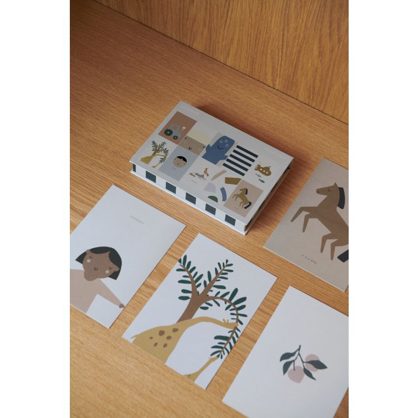 LIEWOOD - Papier Collection: Bryce Postkarten Set Multi Mix