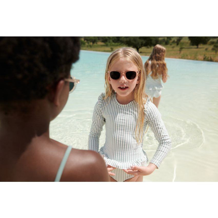 LIEWOOD - Sille UV Badeanzug Streifen Sea Blue White