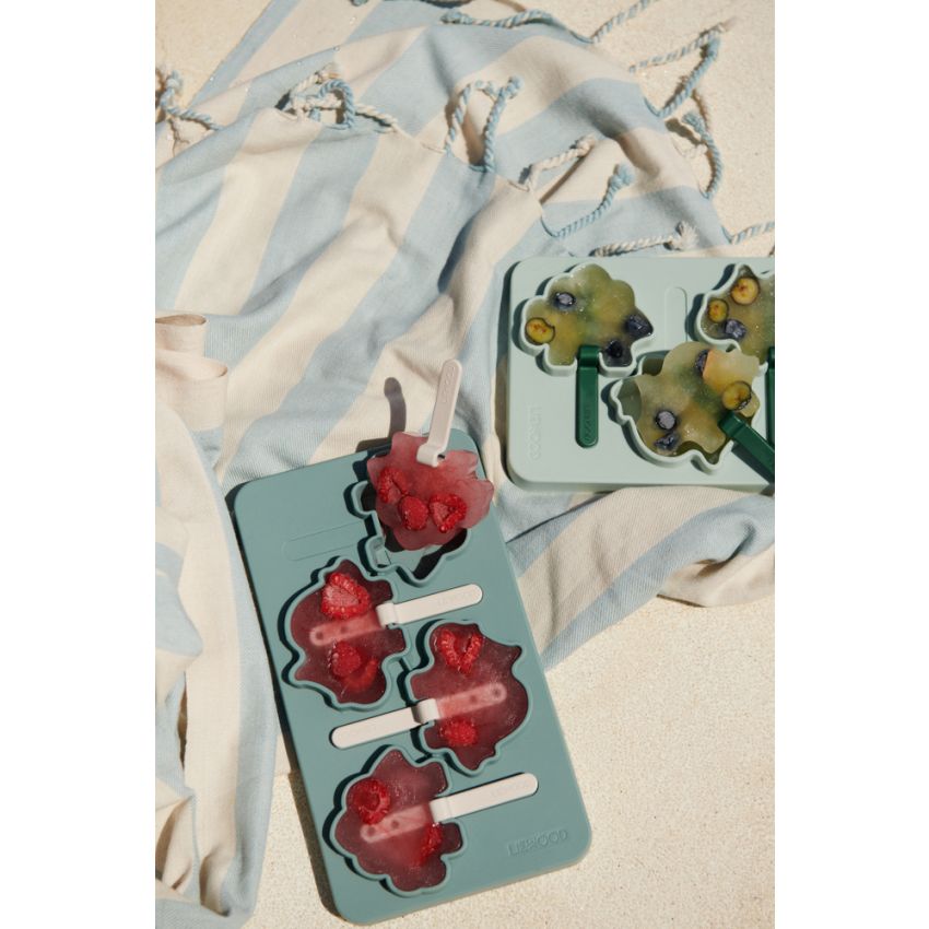 LIEWOOD - Silikon Glaceformen Manfred Dino Peppermint Mix