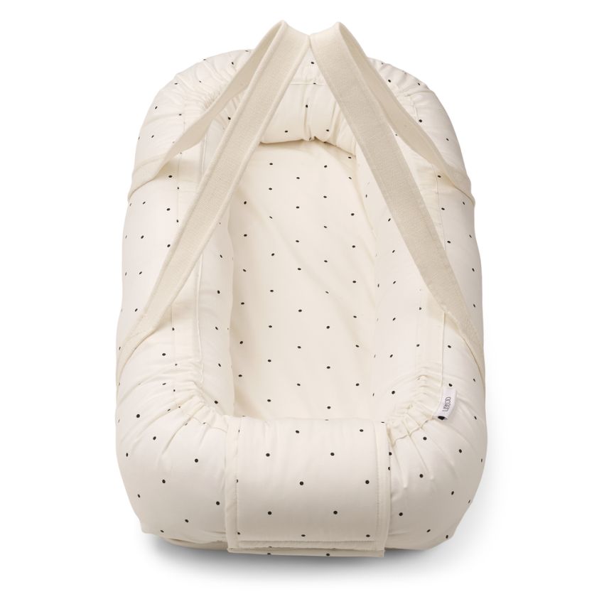 LIEWOOD - Gro Babynest Classic Punkte Creme