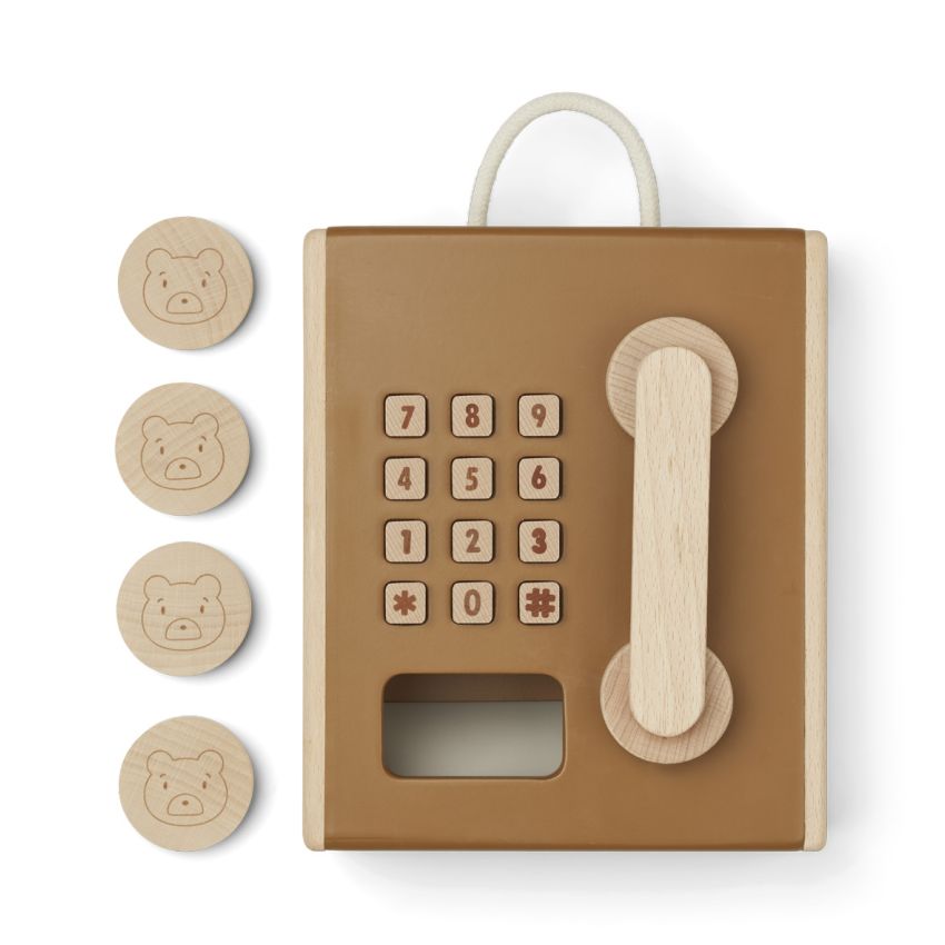 LIEWOOD - Münztelefon Rufus Golden Caramel