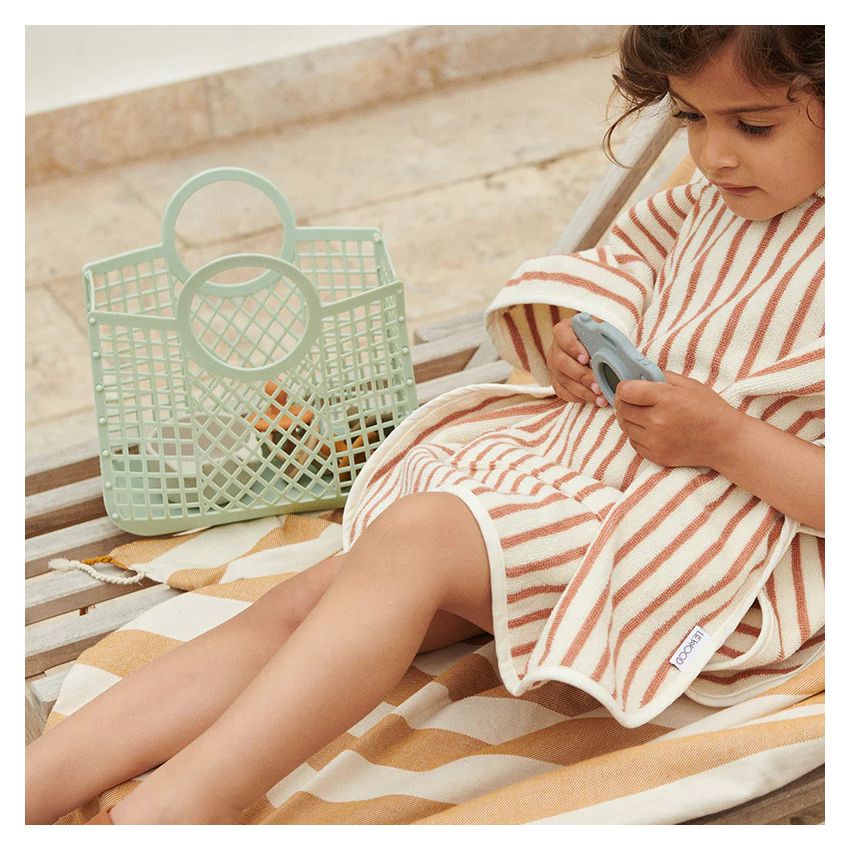 LIEWOOD - Samantha Korbtasche Klein Riverside Dunkelblau