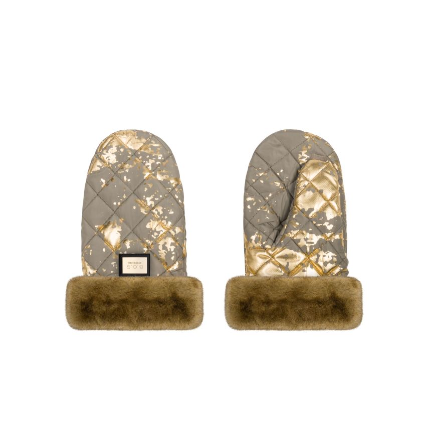 Bjällra of Sweden - Schiebehandschuh Khaki golden