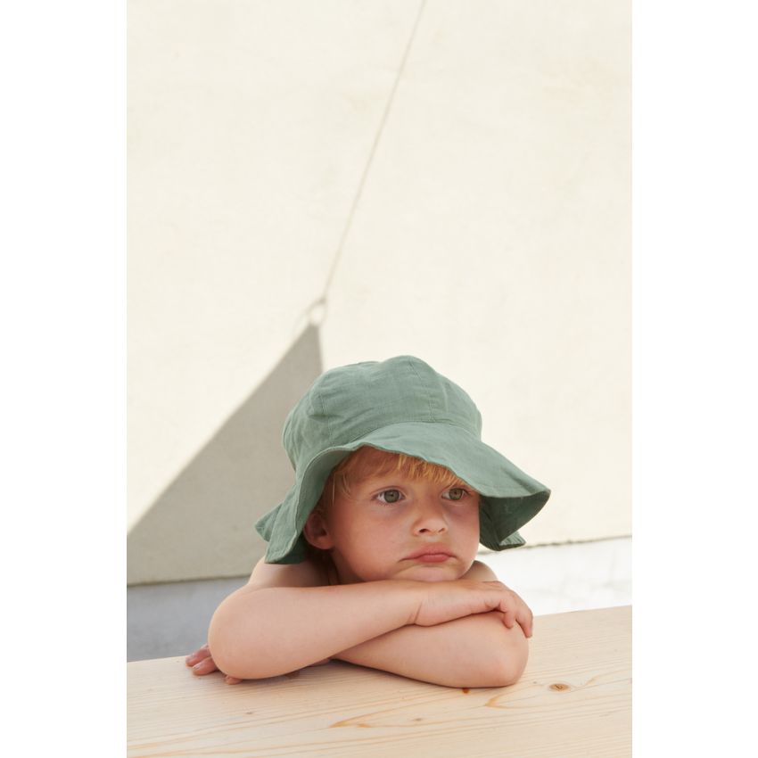 LIEWOOD - Amelia Sonnenhut Leinen Sandy