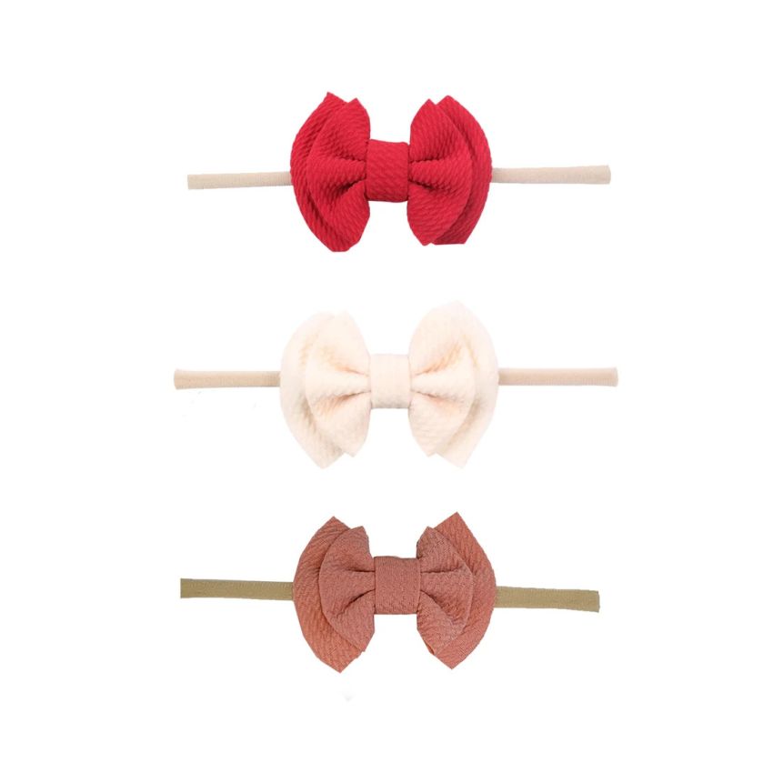 Emerson and Friends - Stirnband Set Waffel Maschen Pink