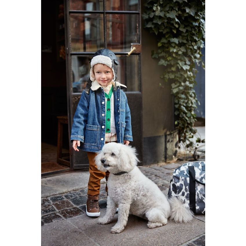 Elodie - Winter Cap Aviator Black