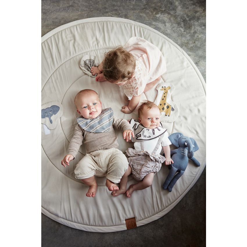 Elodie - Playmat Sandy Stripe Sensorik mit Tierchen