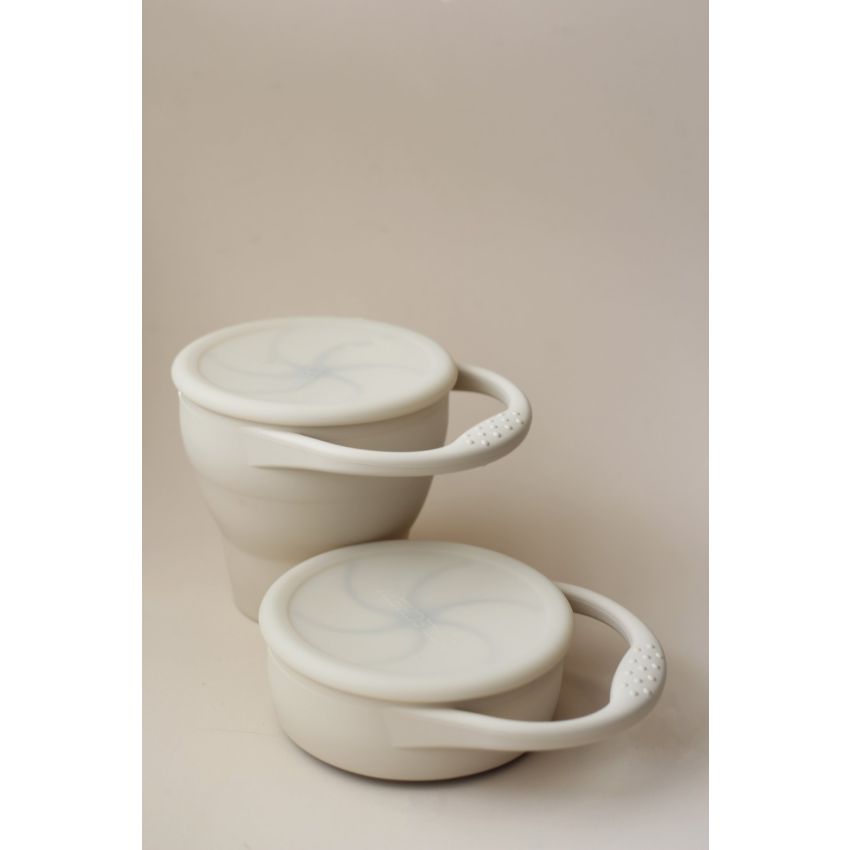 littleCHEW - Snackbecher faltbar Pale Mauve