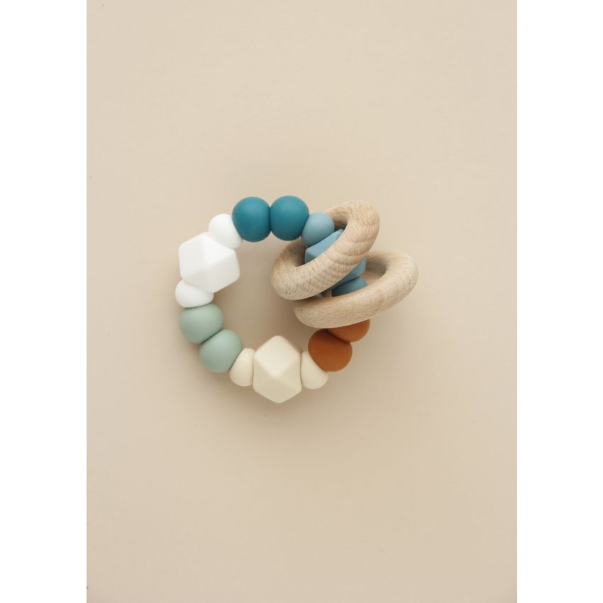 littleCHEW - Greifling Holz & Silikonring Muse