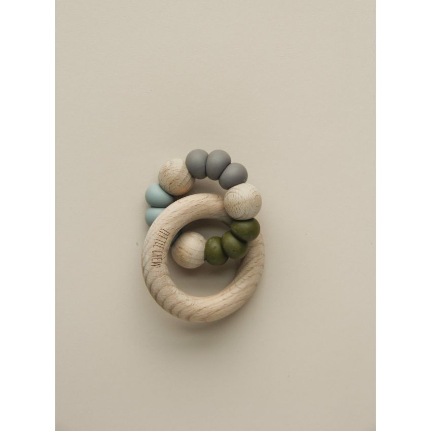 littleCHEW - Greifling Holz & Silikonring Nobilo