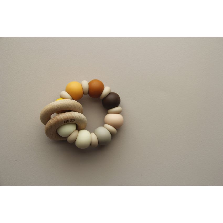 littleCHEW - Greifling Holz & Silikonring Rudis