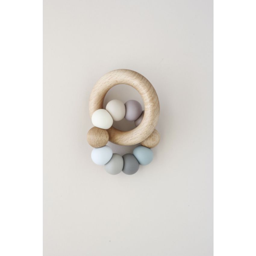 littleCHEW - Greifling Holzring und Silikonring Leila