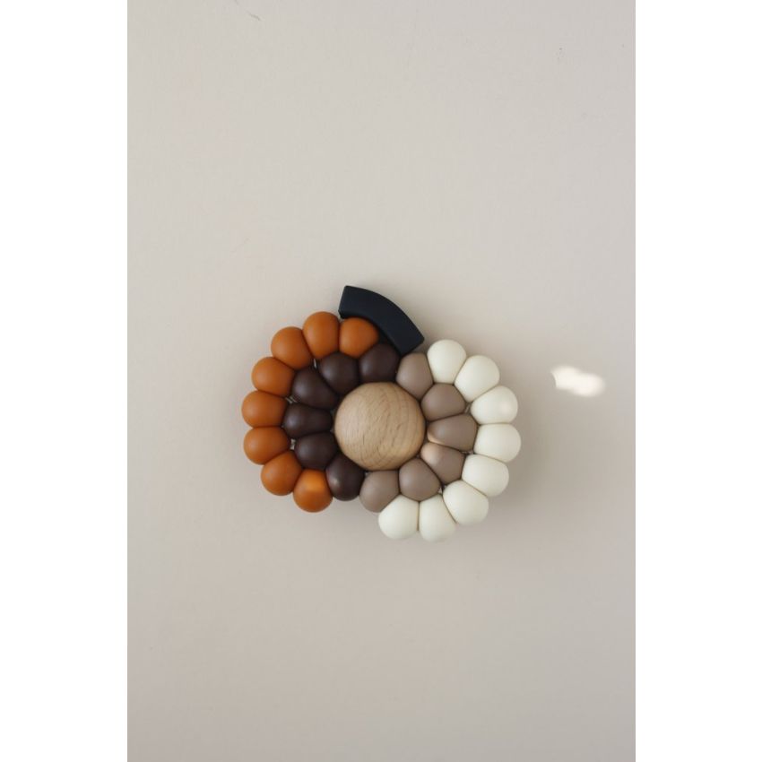 littleCHEW - Greifling Kürbis Rost-Creme