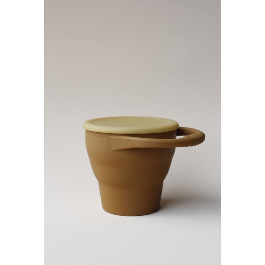 littleCHEW - Snackbecher faltbar Clay