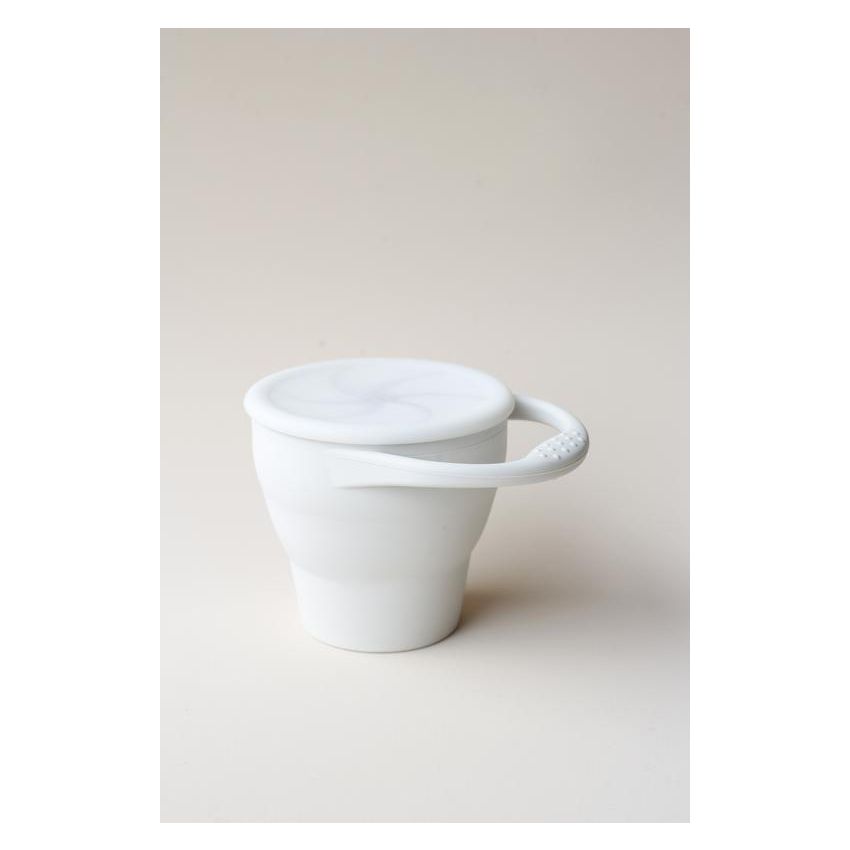 littleCHEW - Snackbecher faltbar Ivory