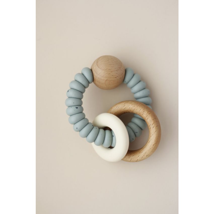 littleCHEW - Greifling Silikonring Meloma Dany Aqua