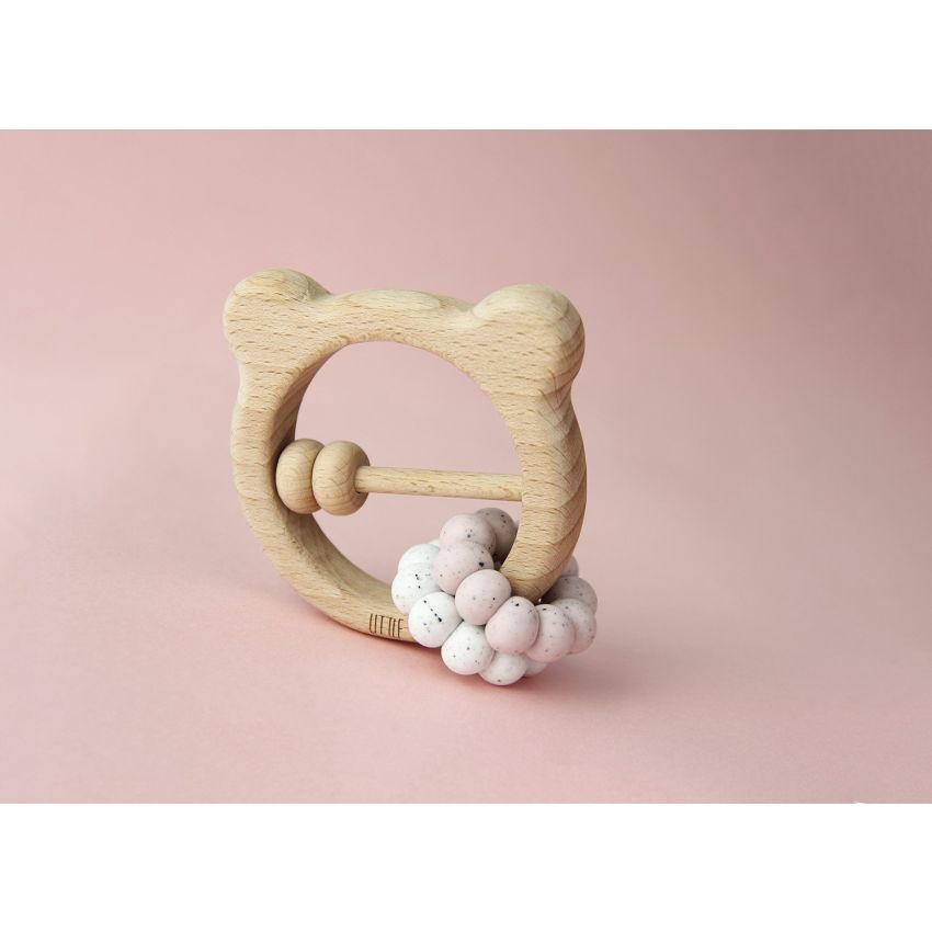 littleCHEW - Greifling Bär Pink Lady