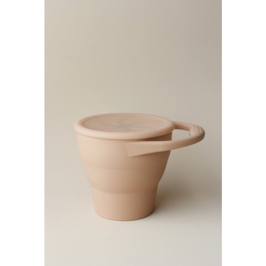 littleCHEW - Snackbecher faltbar Dusty Coral