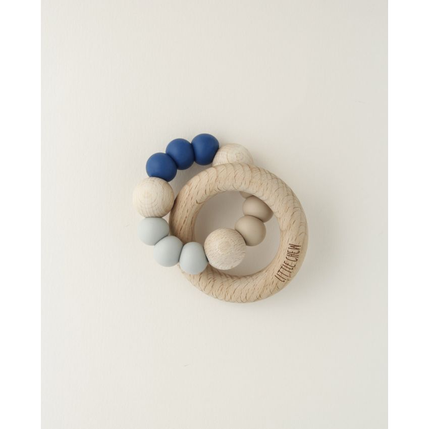 littleCHEW - Greifling Holz & Silikonring Ford