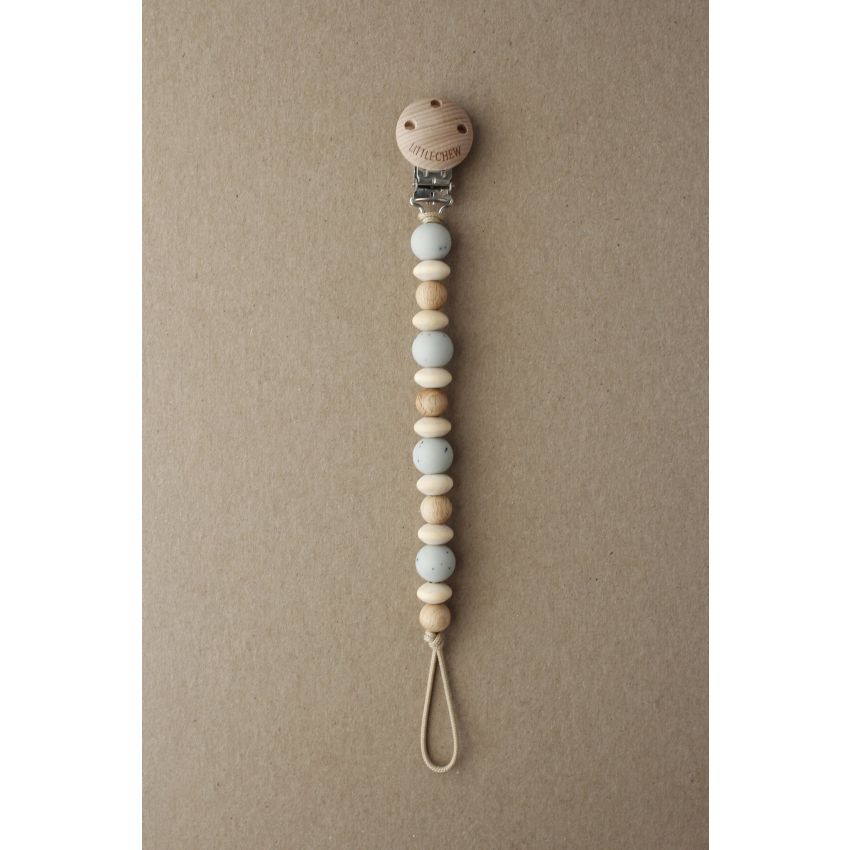 littleCHEW - Schnullerclip Amor Sage