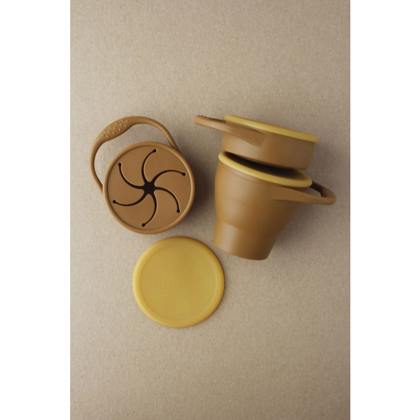 littleCHEW - Snackbecher faltbar Clay