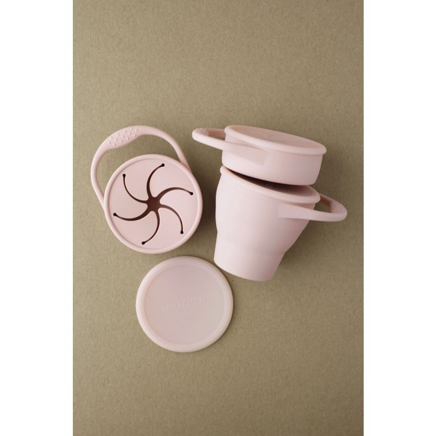 littleCHEW - Snackbecher faltbar Pale Mauve