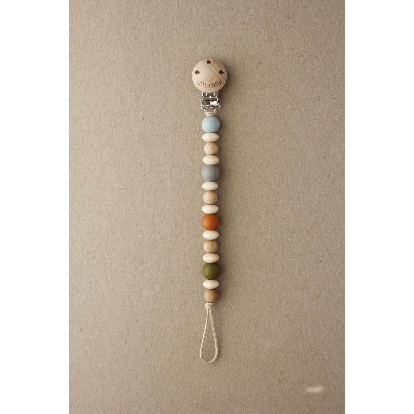 littleCHEW - Schnullerclip Amor Multi