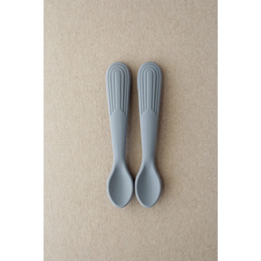 littleCHEW - Löffelset Grau
