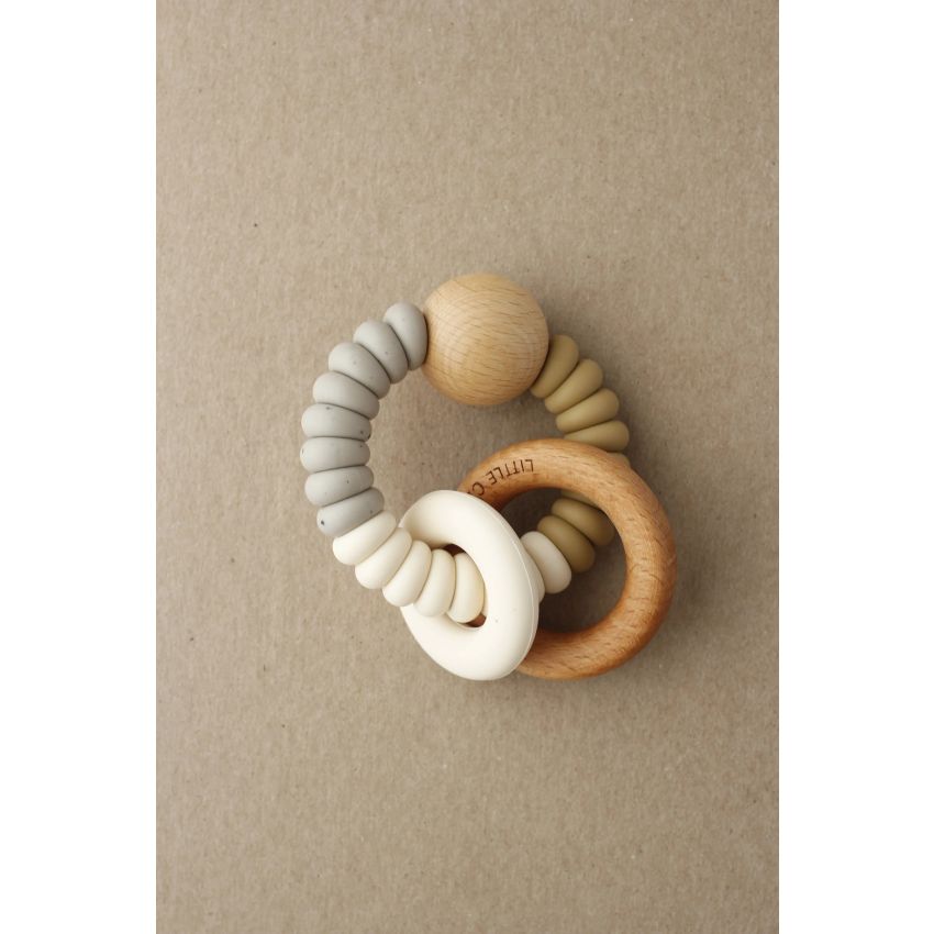 littleCHEW - Greifling Silikonring Meloma Dany Oat
