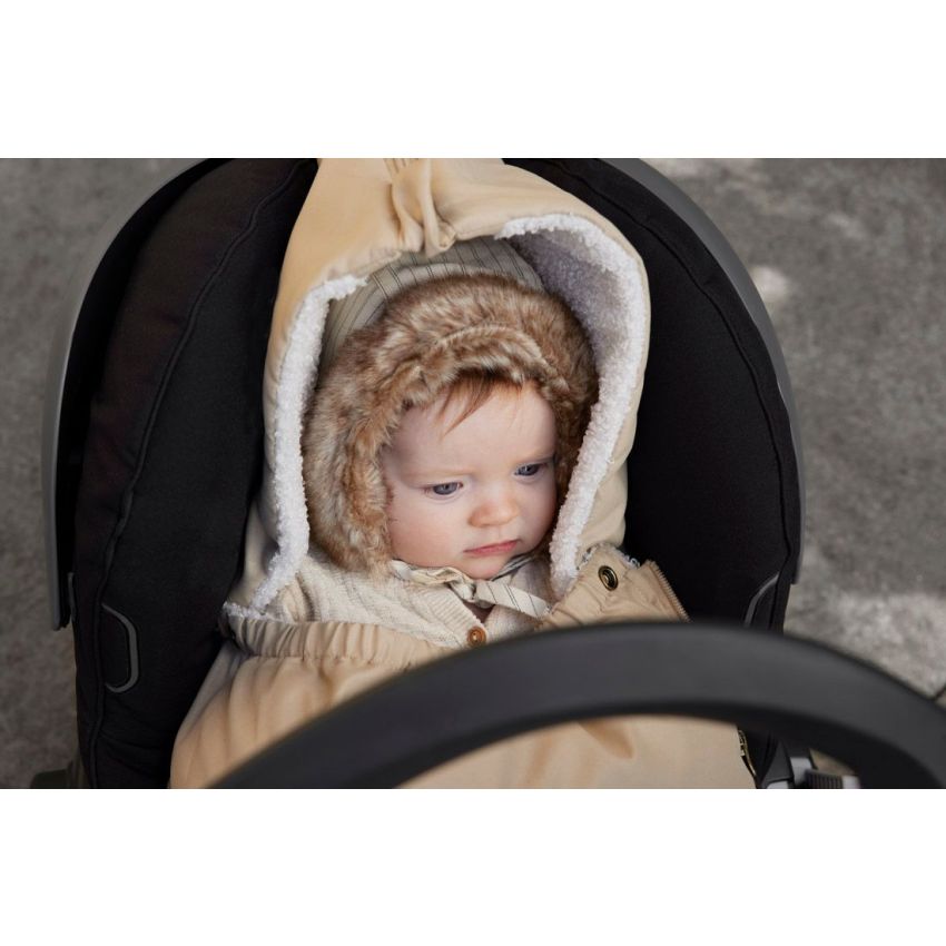 Elodie - Fusssack für Autoschale Pure Khaki