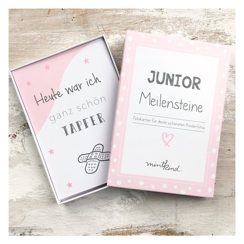 mintkind - Meilensteinkarten- Set Junior