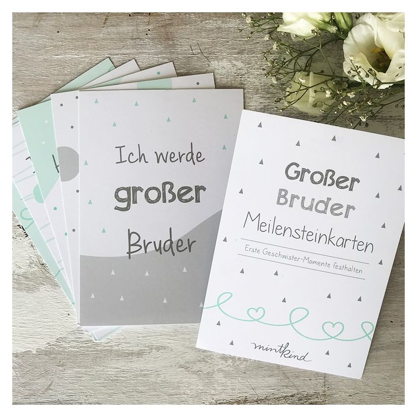 mintkind - Meilensteinkarten- Set 