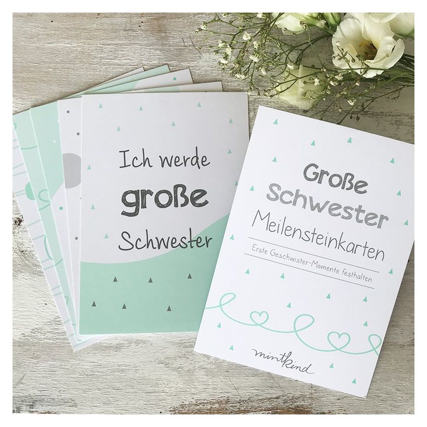 mintkind - Meilensteinkarten- Set 