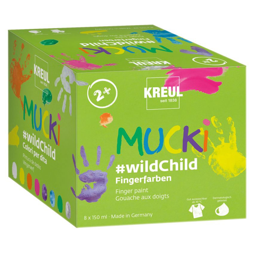 KREUL - MUCKI Fingerfarben Premium-Set
