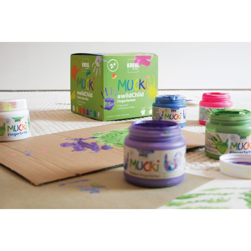 KREUL - MUCKI Fingerfarben Premium-Set