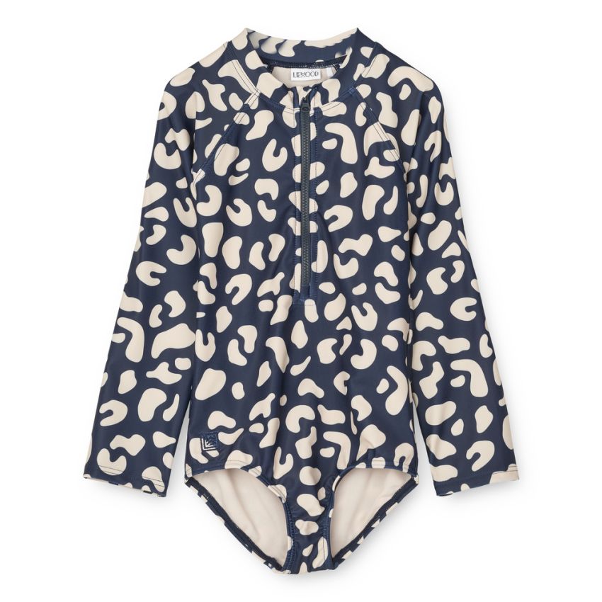 LIEWOOD - Magali UV Badeanzug Leo Navy