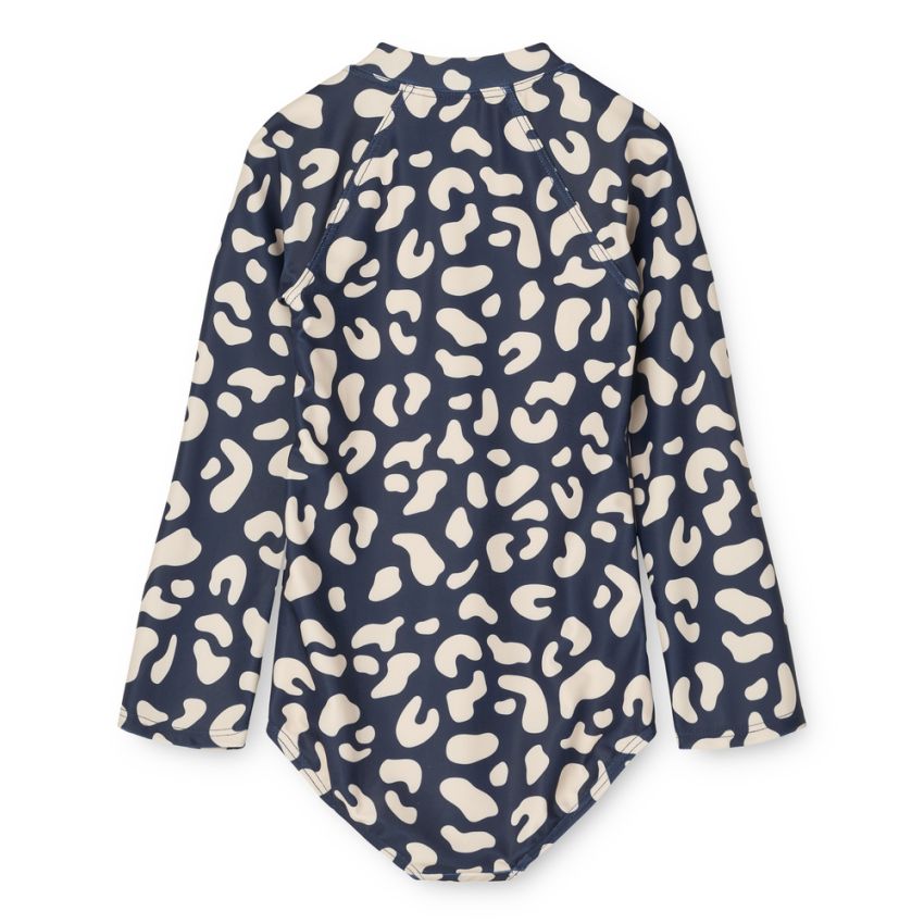 LIEWOOD - Magali UV Badeanzug Leo Navy